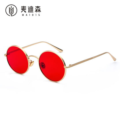 Round Metal Sunglasses