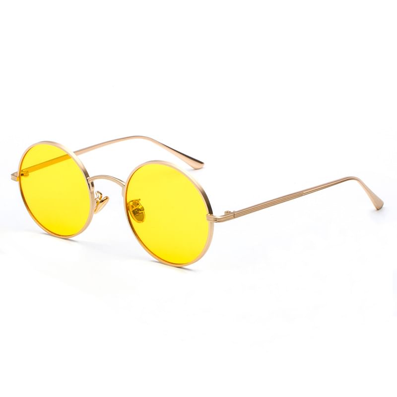 Round Metal Sunglasses