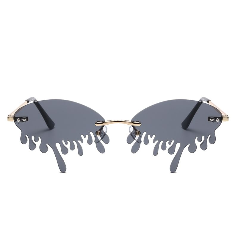 Melted Frameless Sunglasses