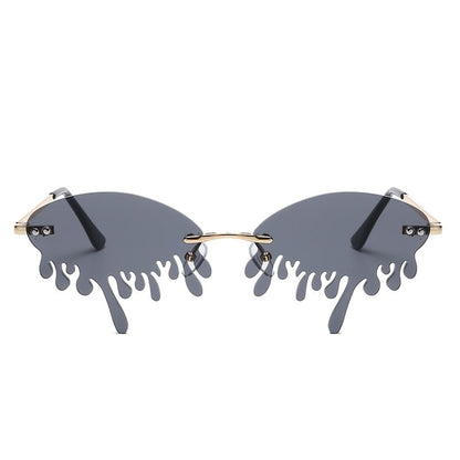 Melted Frameless Sunglasses