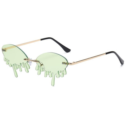 Melted Frameless Sunglasses