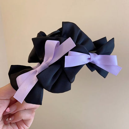 Ribbon Bow Hair Claw
