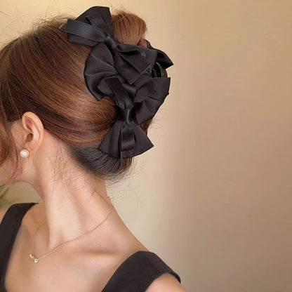 Ribbon Bow Hair Claw
