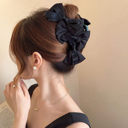 Ribbon Bow Hair Claw