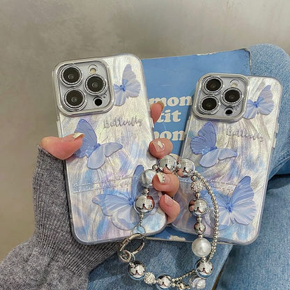 Strap Set Case Butterfly Phone /