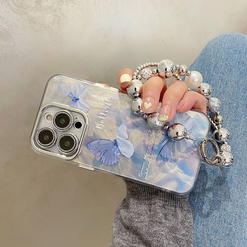 Strap Set Case Butterfly Phone /