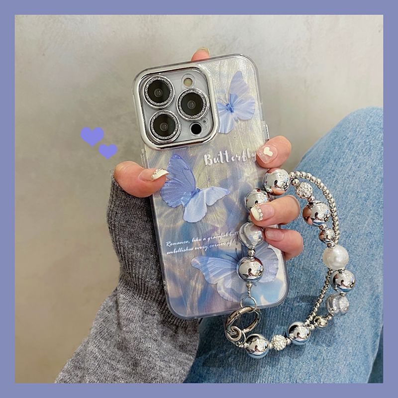 Strap Set Case Butterfly Phone /