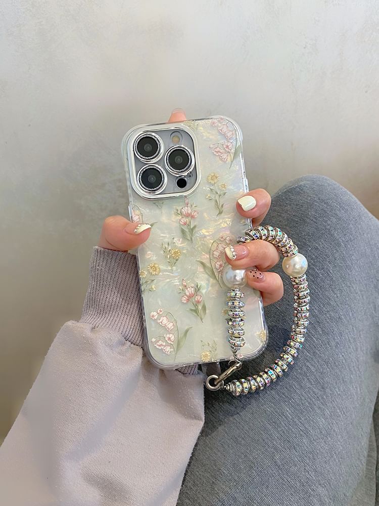 Phone Case Strap Flower Set /