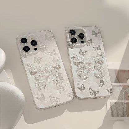 Case Floral Butterfly Phone