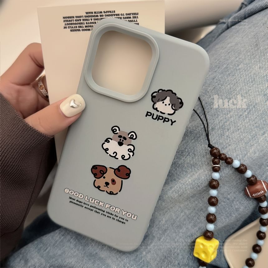 / Strap Dog Case Phone Bead Set