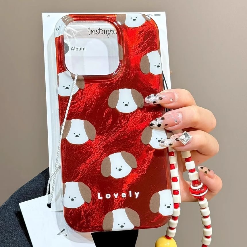 Phone Strap Dog Case
