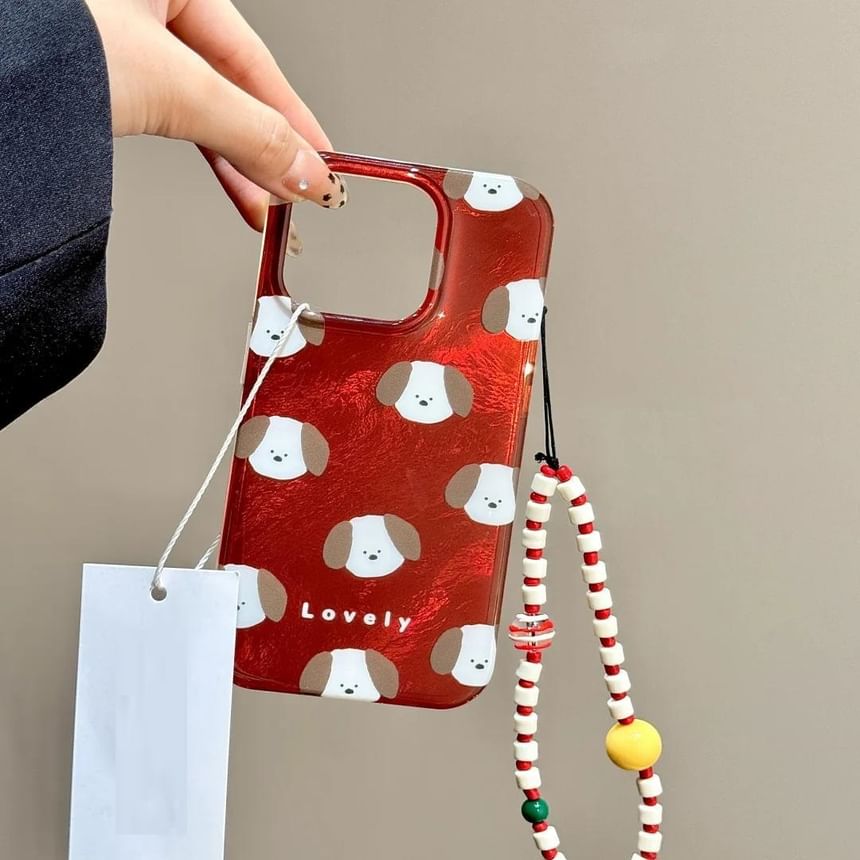 Phone Strap Dog Case
