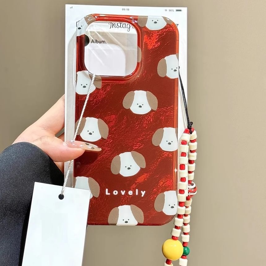 Phone Strap Dog Case