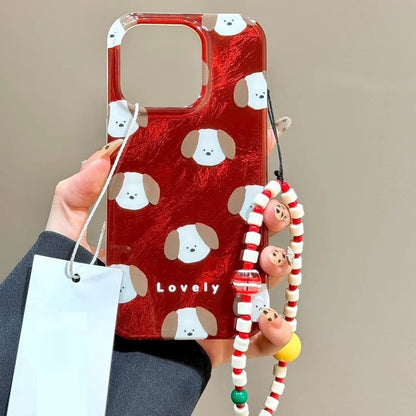 Phone Strap Dog Case