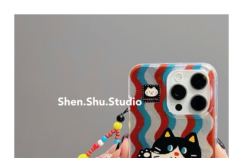 Strap Phone Cat Case