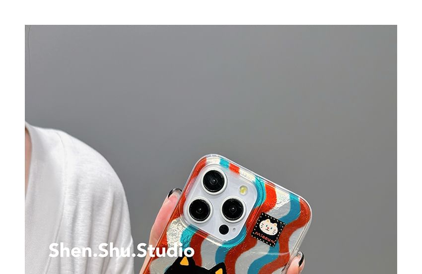 Strap Phone Cat Case