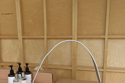 Faux Leather Crescent Shoulder Bag