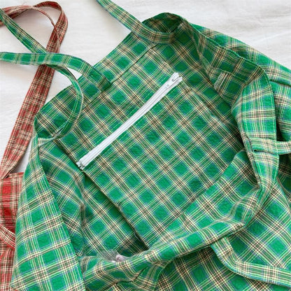 Plaid Shopper Bag