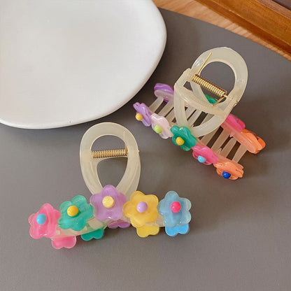 Floral Hair Claw
