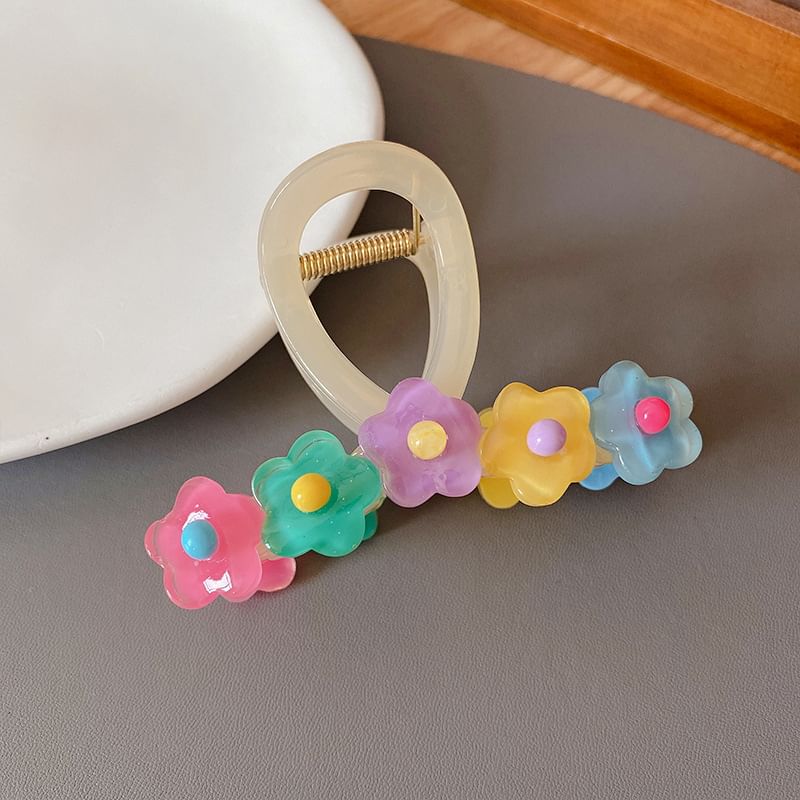 Floral Hair Claw