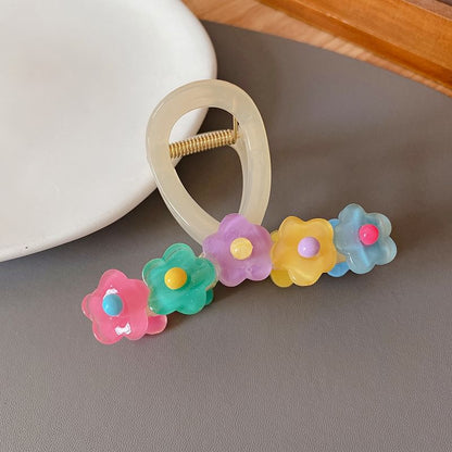 Floral Hair Claw