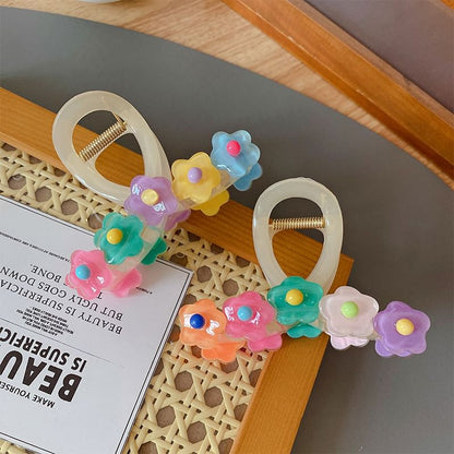 Floral Hair Claw