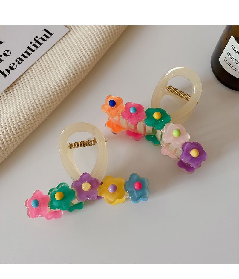 Floral Hair Claw