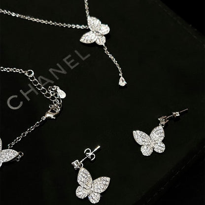 Butterfly Bracelet / Necklace / Stud Earring