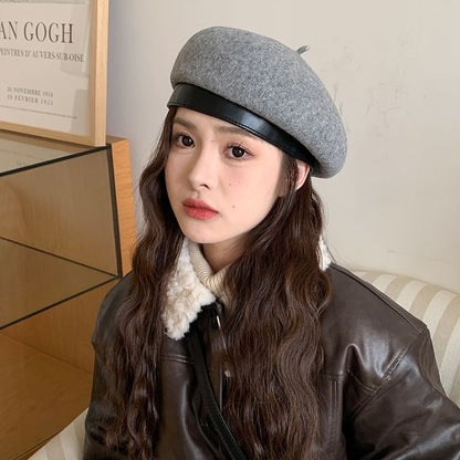 Plain Beret Hat