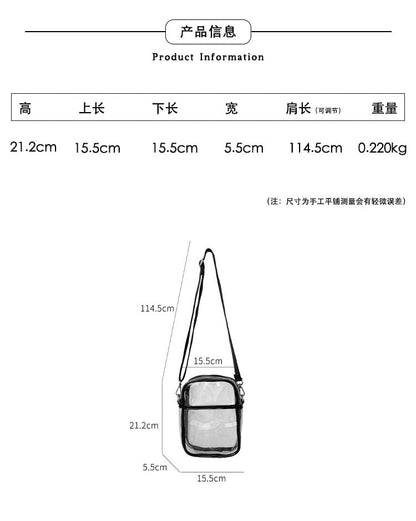PVC Crossbody Bag