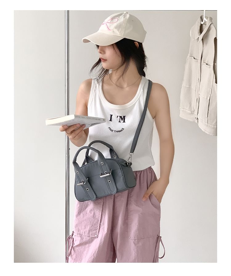 Sac bandoulière à boucle