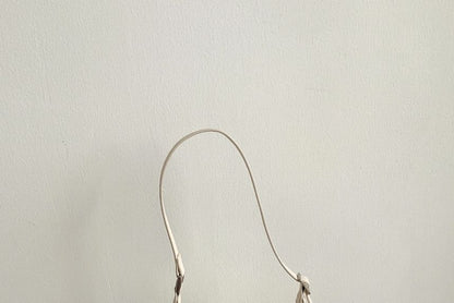 Multi-Pocket Denim Shoulder Bag