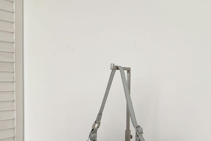 Multi-Pocket Denim Shoulder Bag