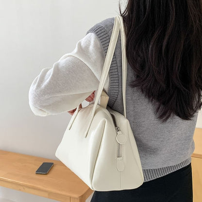 Faux Leather Tote Bag