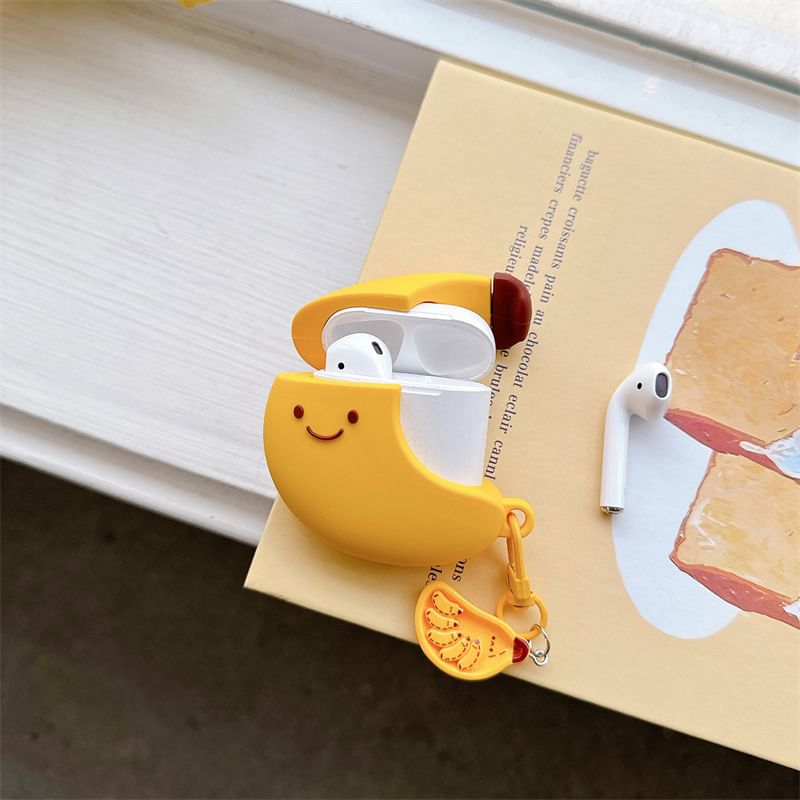 Banana AirPods / Pro Earphone Case Skin / Charm / Set