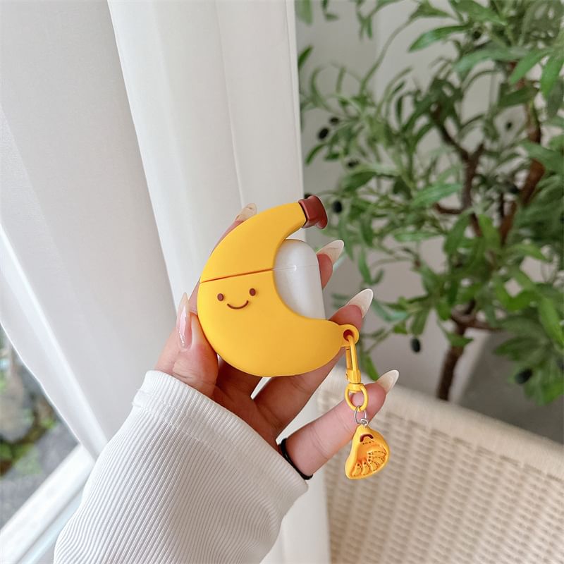 Banana AirPods / Pro Earphone Case Skin / Charm / Set