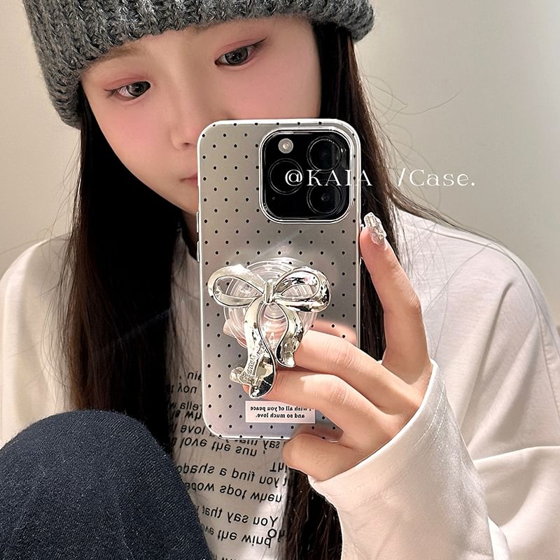 Case Phone Dot Polka