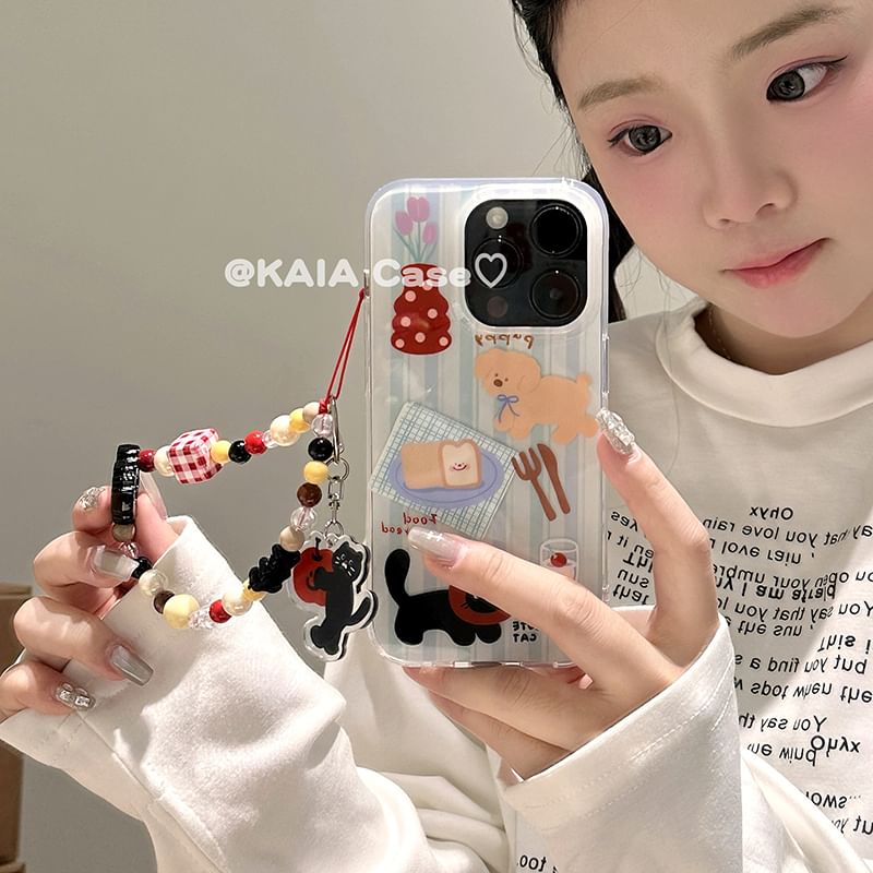Case Strap Set / Phone Animal