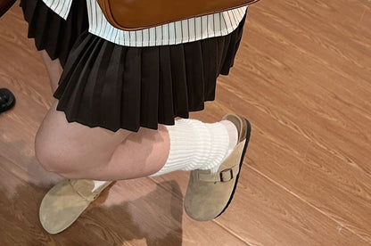 Faux Leather Plain Zip Crossbody Bag