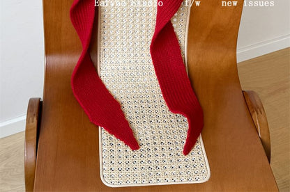 Knit Plain Bonnet Hat