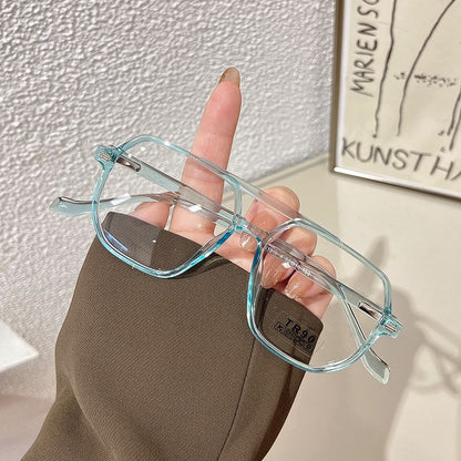 Hexagon Frame Eyeglasses