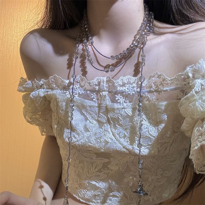 Beaded Layered Necklace