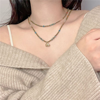 Beaded Necklace / Elephant Necklace