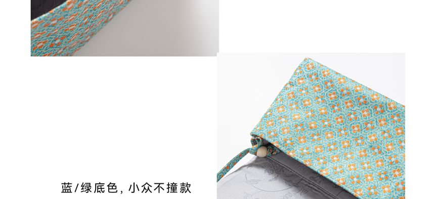 Floral Flap Crossbody Bag