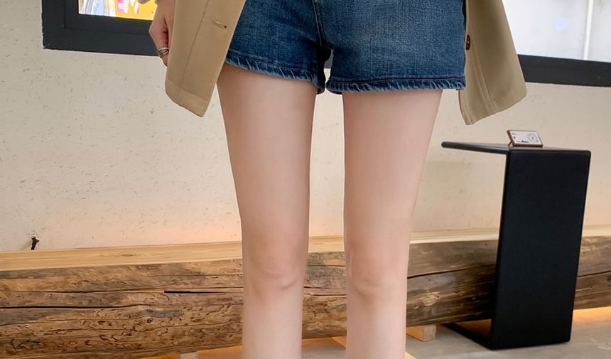 Platform Plain Genuine Boots Mid-Calf Leather