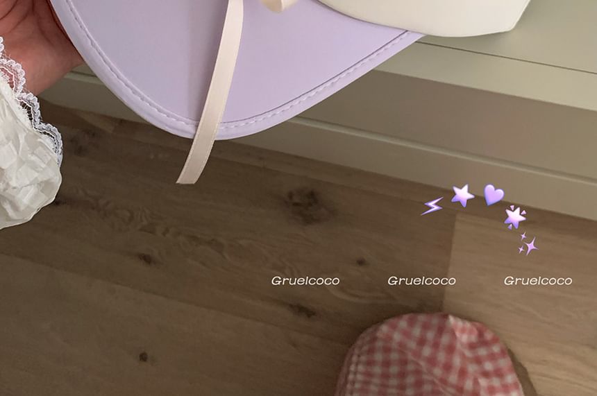 Two Tone Bow Sun Visor