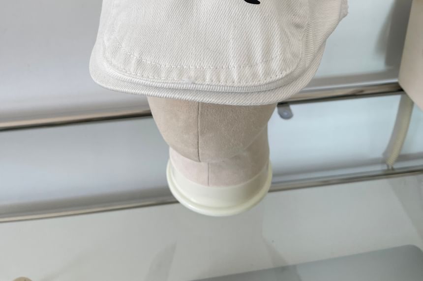 Bow Print Newsboy Cap