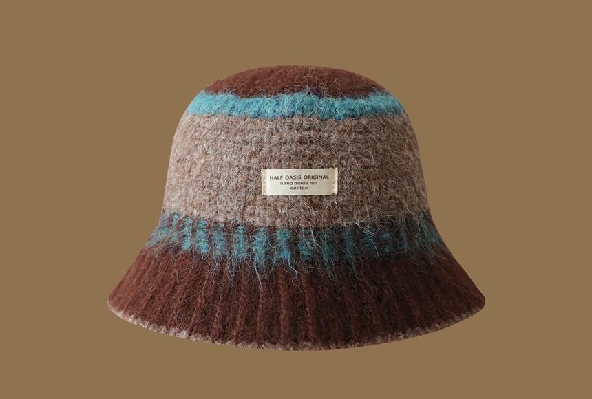 Gradient Knit Cloche Hat