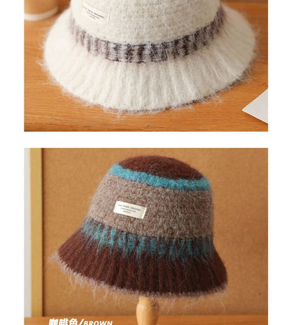 Gradient Knit Cloche Hat