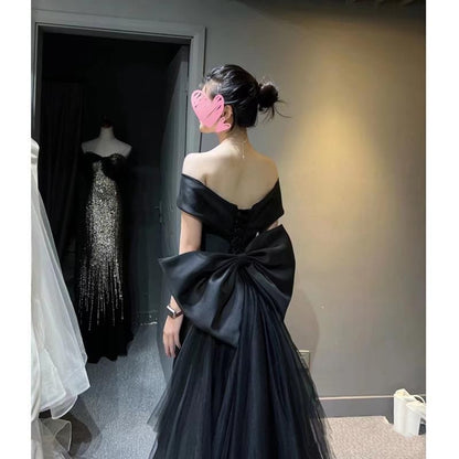 Sleeve Evening Gown Mermaid Shoulder Off Wrap Short